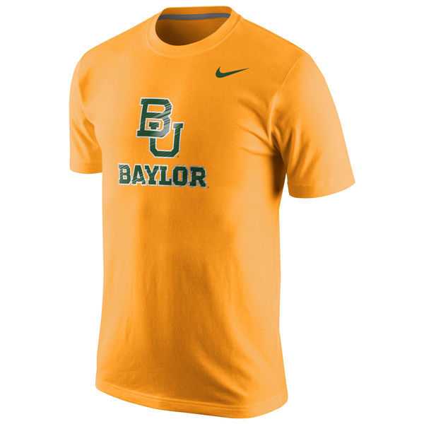 Baylor Bears Nike Logo WEM T-Shirt - Gold,We sell and wholesale Baylor Bears Nike Logo WEM T-Shirt - Gold on line form chian!